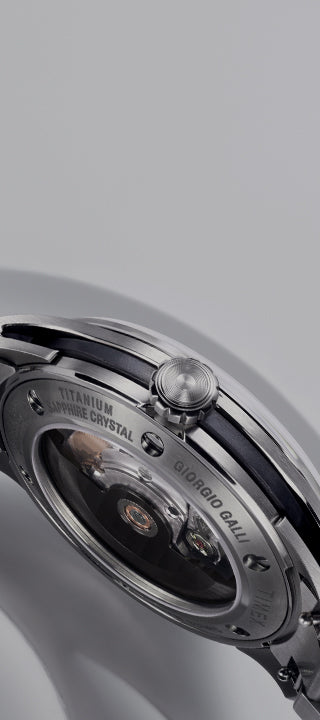 Giorgio Galli S2Ti Swiss Made Automatic Watch Side View